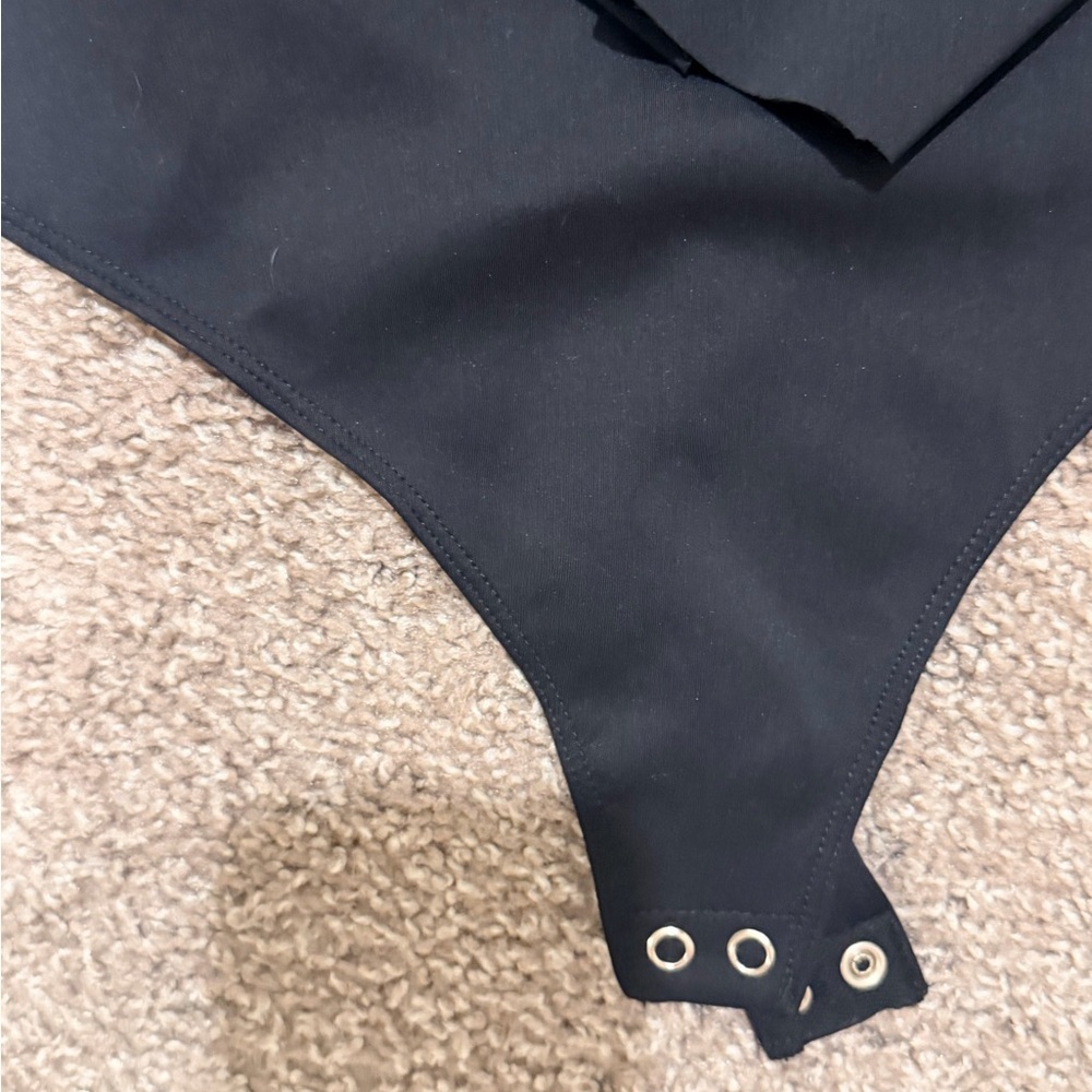 NWT Good American The Sculpting Modern Long Sleeve Bodysuit size XL - Picture 6 of 11